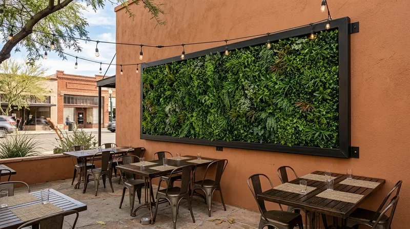 Artificial Grass Walls & Vertical Greenery Tucson